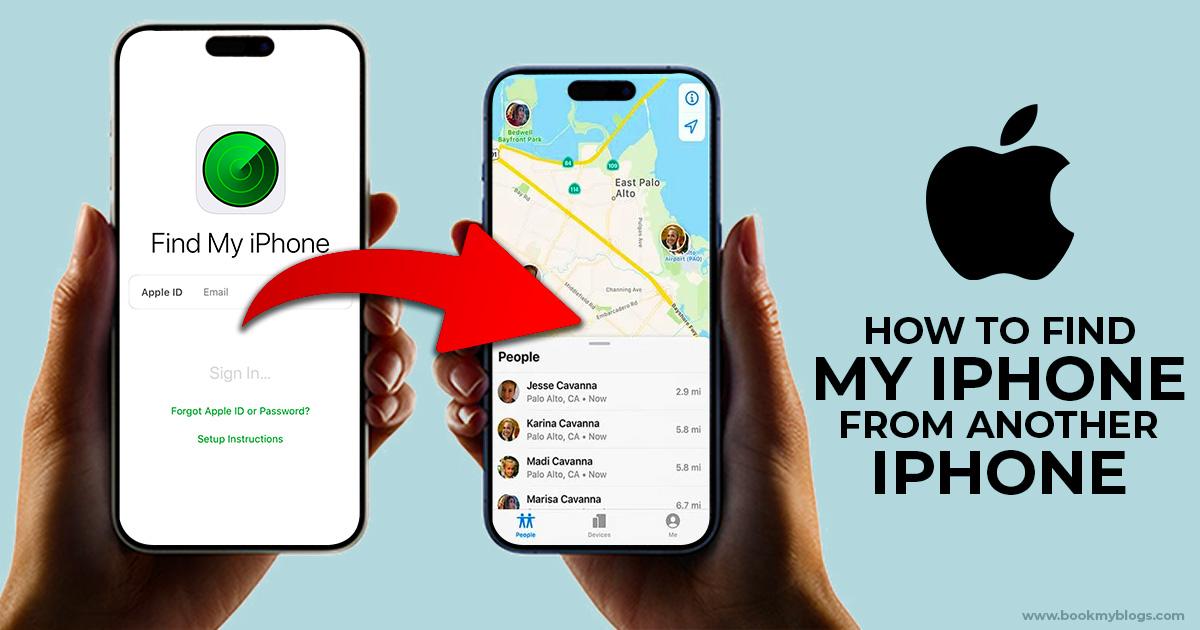 How To Find My iPhone From Another iPhone?