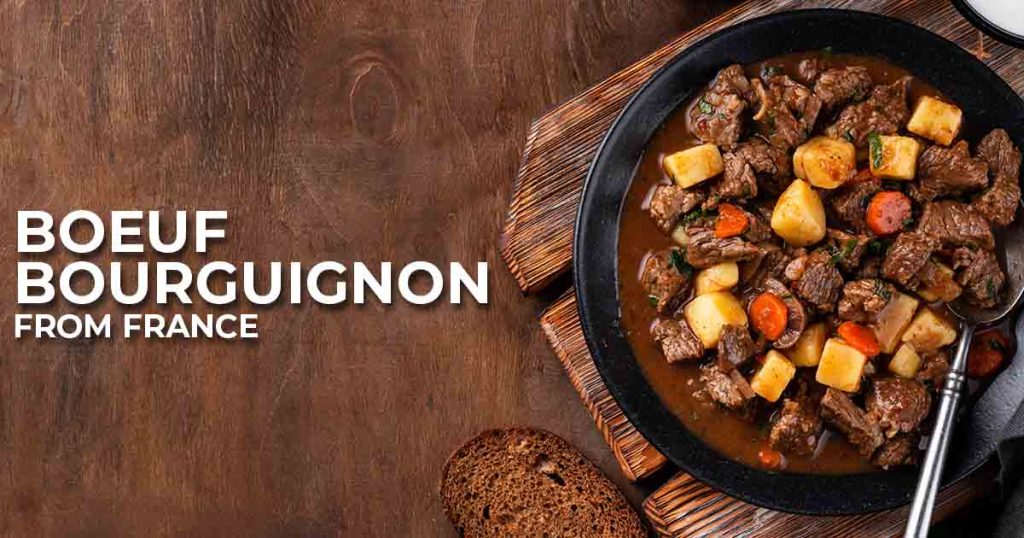 10 most popular foods in world | Boeuf Bourguignon