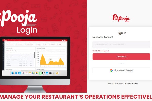 Petpooja Login: Manage Your Restaurant’s Operations Effectively